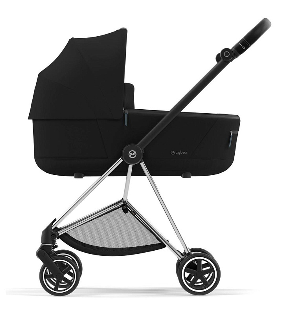 Коляска для новорожденных Cybex Mios III Deep Black/Chrome Black
