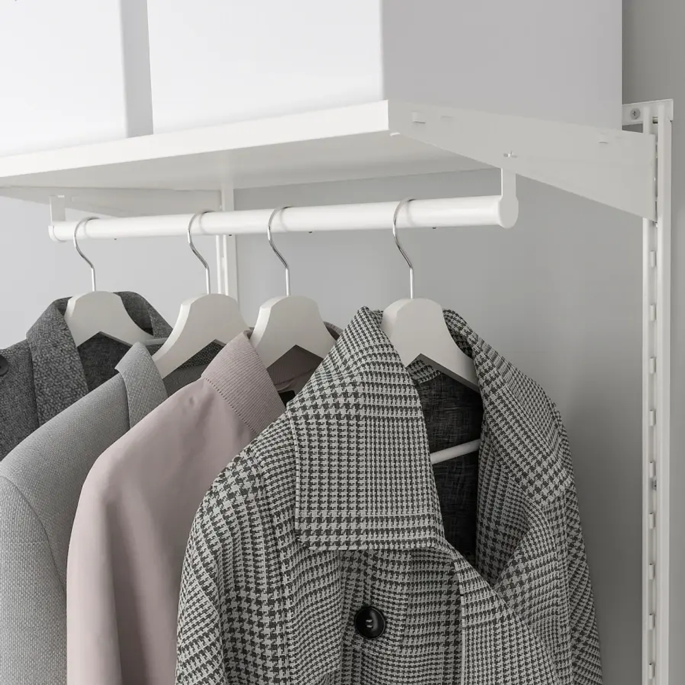Стеллаж - BOAXEL IKEA/БОАКСЕЛЬ ИКЕА, 40х62х200 см, белый