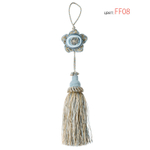 Розетка с кисточкой Modern Trimmings арт. Giati col. FF08 (высота кисти 15 см)