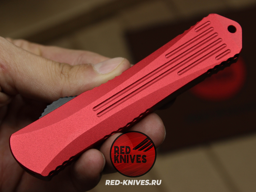 Heretic Knives Manticore-E D/E - красная рук, светлый клинок RK/Н101
