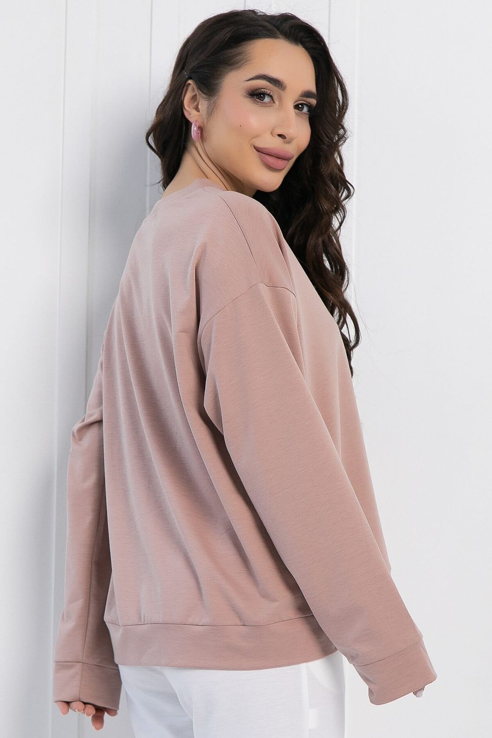 Свитшот Айрис (пудра) Б12992-25М LT Collection