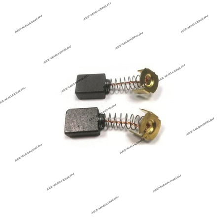 Электроугольная щетка 5х16х16.5 Пружина- пятак