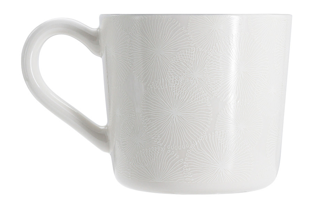 Кружка 450мл Home&Style Frost зелёная