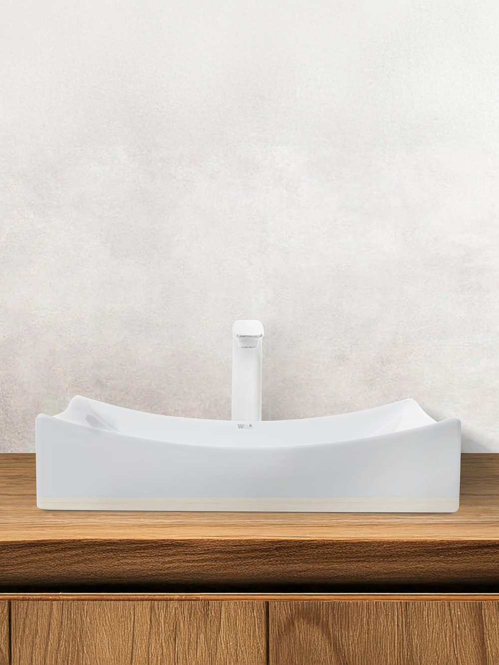 Раковина накладная WeltWasser WW  ELBACH 1002 550х350х135