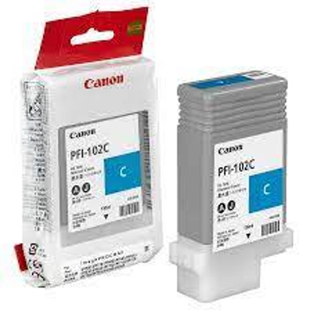 Картридж CANON PFI-102 C (0896B001) голубой