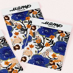 Ткань ниагара соцветия для весеннего дизайна