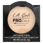 L.A. Girl, PRO. Матовая прессованная пудра для лица, GPP604, кремовый натуральный, 7 г (0,25 унции)