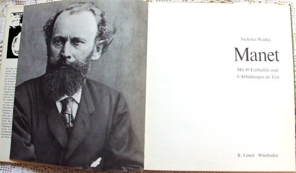 "Manet". Nicholas Wadley. На немецком языке.