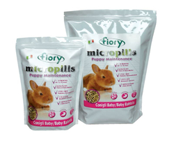 FIORY корм для крольчат 1-10 мес Micropills Baby Rabbits 850 г