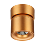 358810 OVER NT21 150 матовое золото Накладной светодиодный светильник IP20 LED 10W 850Лм 4000K 220V GESSO