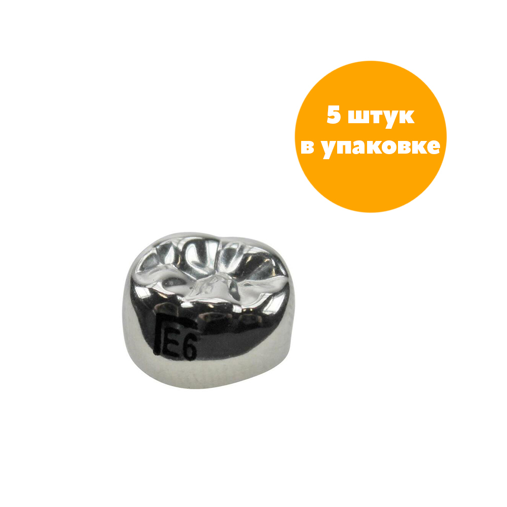 Второй нижний левый моляр, размер 6 (E-LL-6)