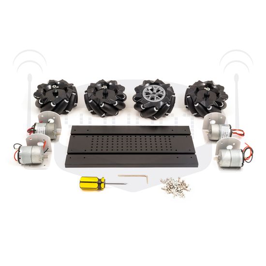 Шасси для робота всенаправленное (1 пластина)