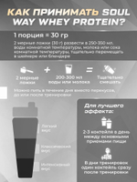 Протеин сывороточный Soul Way, без вкуса / 900 гр 30 порций