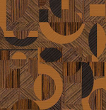 Имитация крашеного шпона.