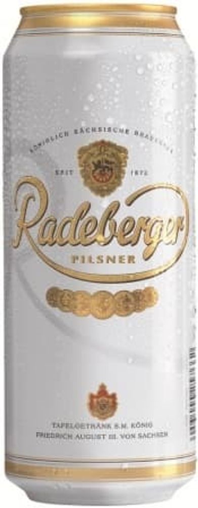 Пиво Радебергер Пильзнер / Radeberger Pilsner 0.5 - банка