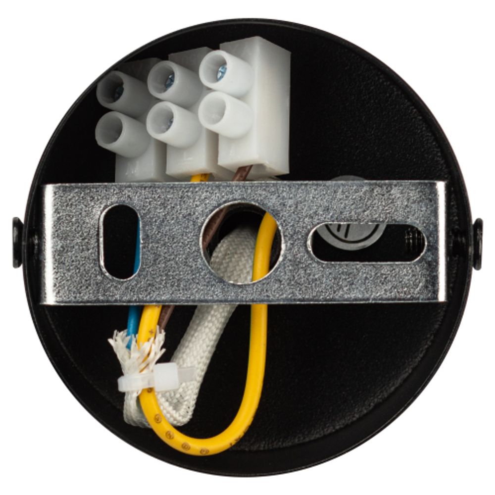 Светильник настенно-потолочный спот ЭРА OL45 BK MR16 GU10 IP20 черный