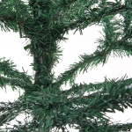 Ёлка «Морозное утро» 180 см, ПВХ с шишками, ягодами и белым инеем (490 веток)