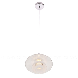 Подвесной светильник Cloyd ERLEBNIS-B P1 / Ø29 см - хром (арт.11410)