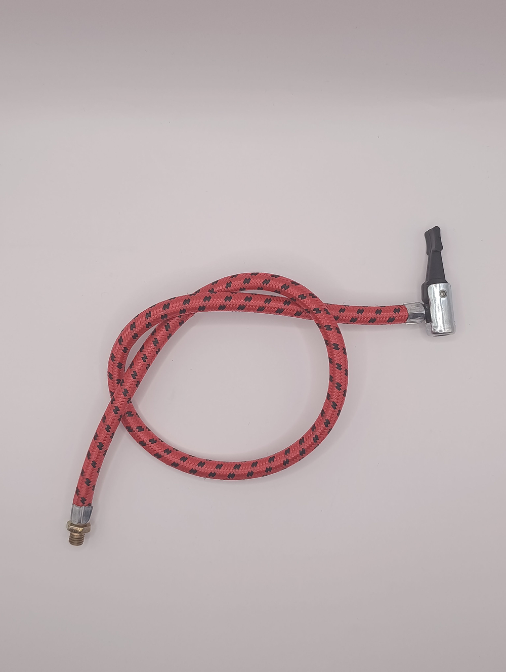 Шланг подкачки насоса/компрессора 60см, М8, с алюминиевым наконечником без клапана