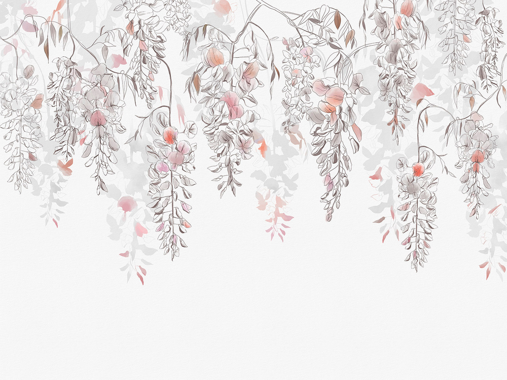 Дизайнерские обои Wall Street Blossom