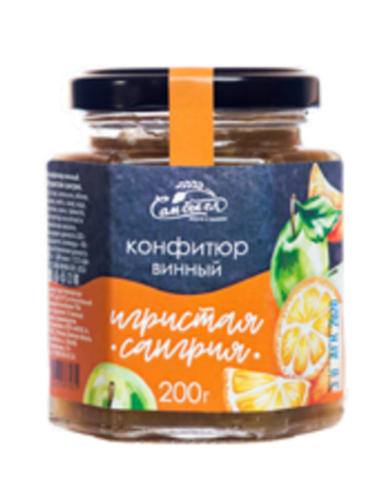 Конфитюр винный Игристая сангрия 200 гр