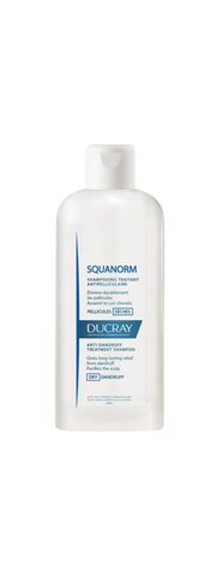 Ducray Squanorm - шампунь против сухой перхоти /   200  ml  / GTIN 3282779276573