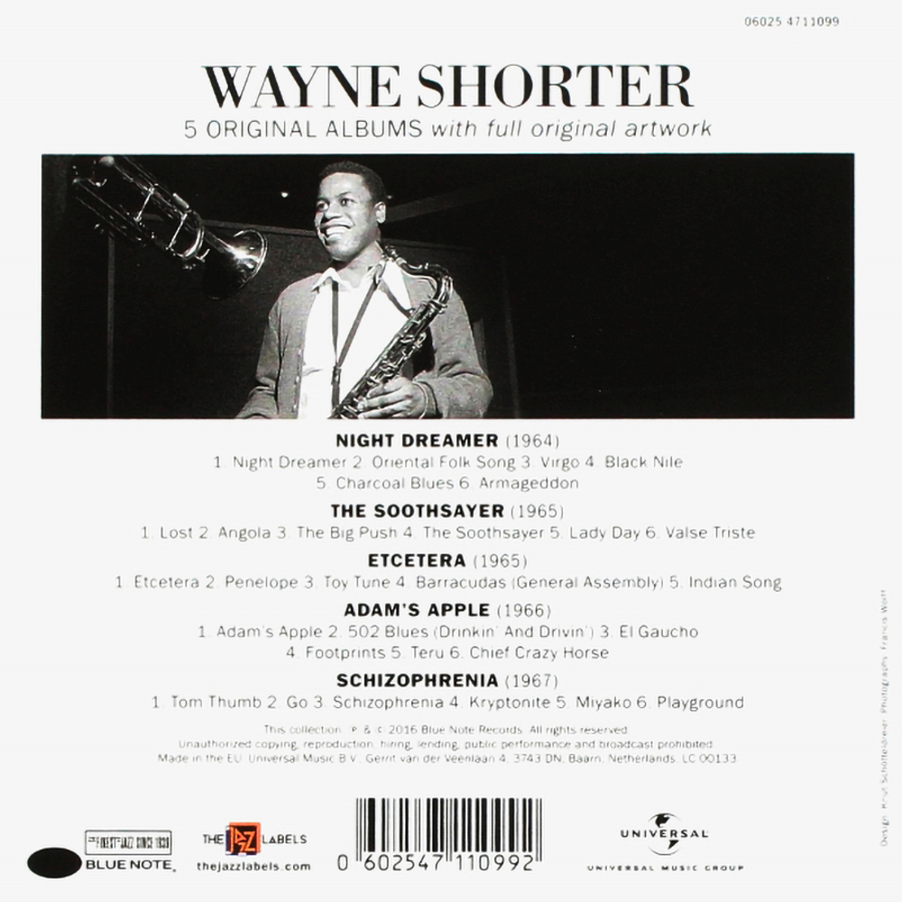Wayne Shorter / 5 Original Albums (5CD)