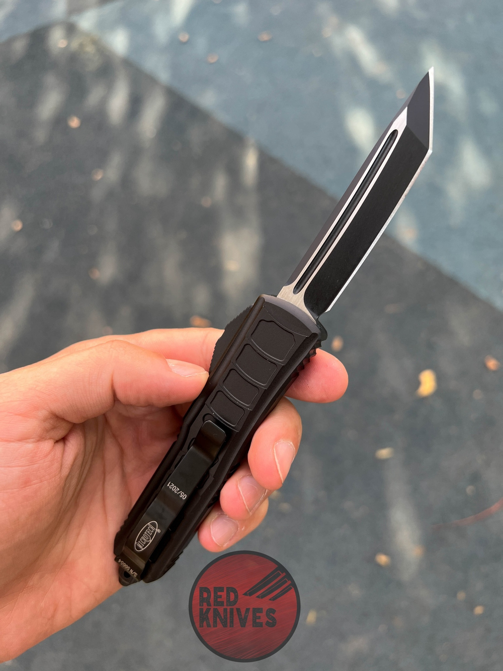 Нож Microtech UTX-85 Stepside T/E , клинок танто 233II-4S