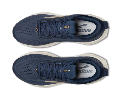 Кроссовки для бега мужские Brooks Glycerin 23 M Тёмно-синие/бежевые