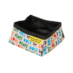 Миска складная LOVE.PEACE.DOGS Шарик
