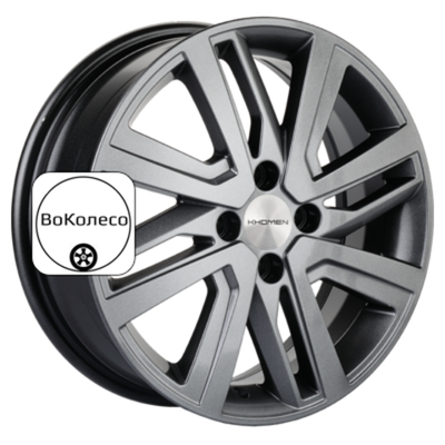 6x16/4x100 ET41 D60,1 KHW1609 (XRay) G-Silver Khomen Wheels