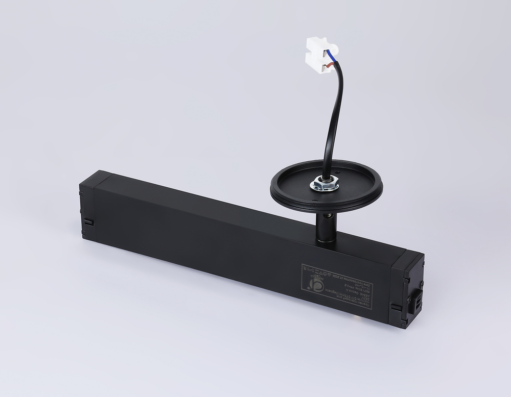 A2548 BK черный крепеж трековый для корпуса DIY D70mm 232*70*80