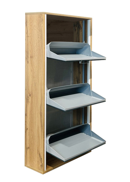 Обувница Айронори ЛАЙТ 3 МП (Дуб Вотан / Дуб Вотан)