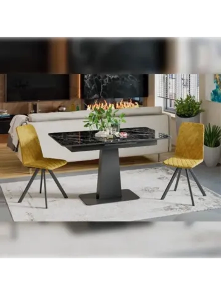 Стол кухонный обеденный раздвижной 120х80х77 см