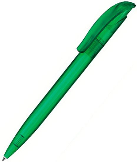 Ручка Senator Challenger Icy, синяя. Цвет корпуса зелёный