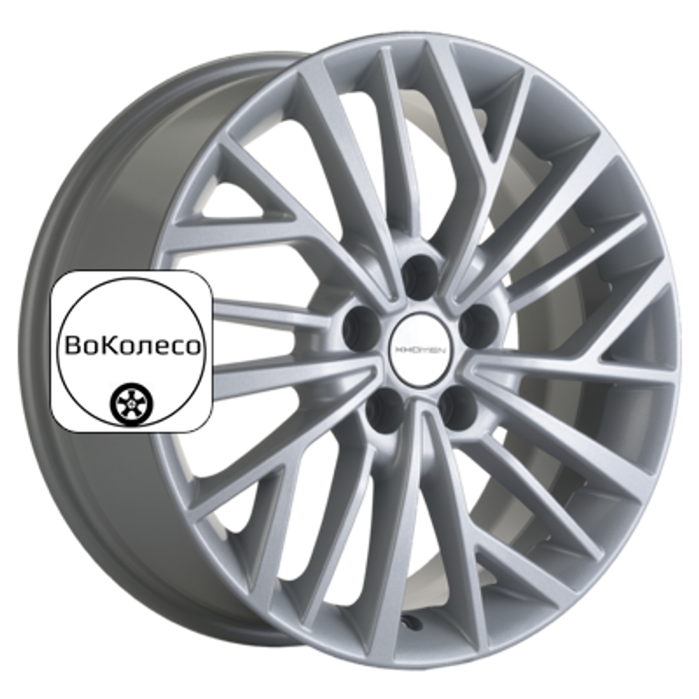 7x17/5x108 ET45 D60,1 KHW1717 (Chery Tiggo 3/Tiggo 3 Pro) F-Silver Khomen Wheels