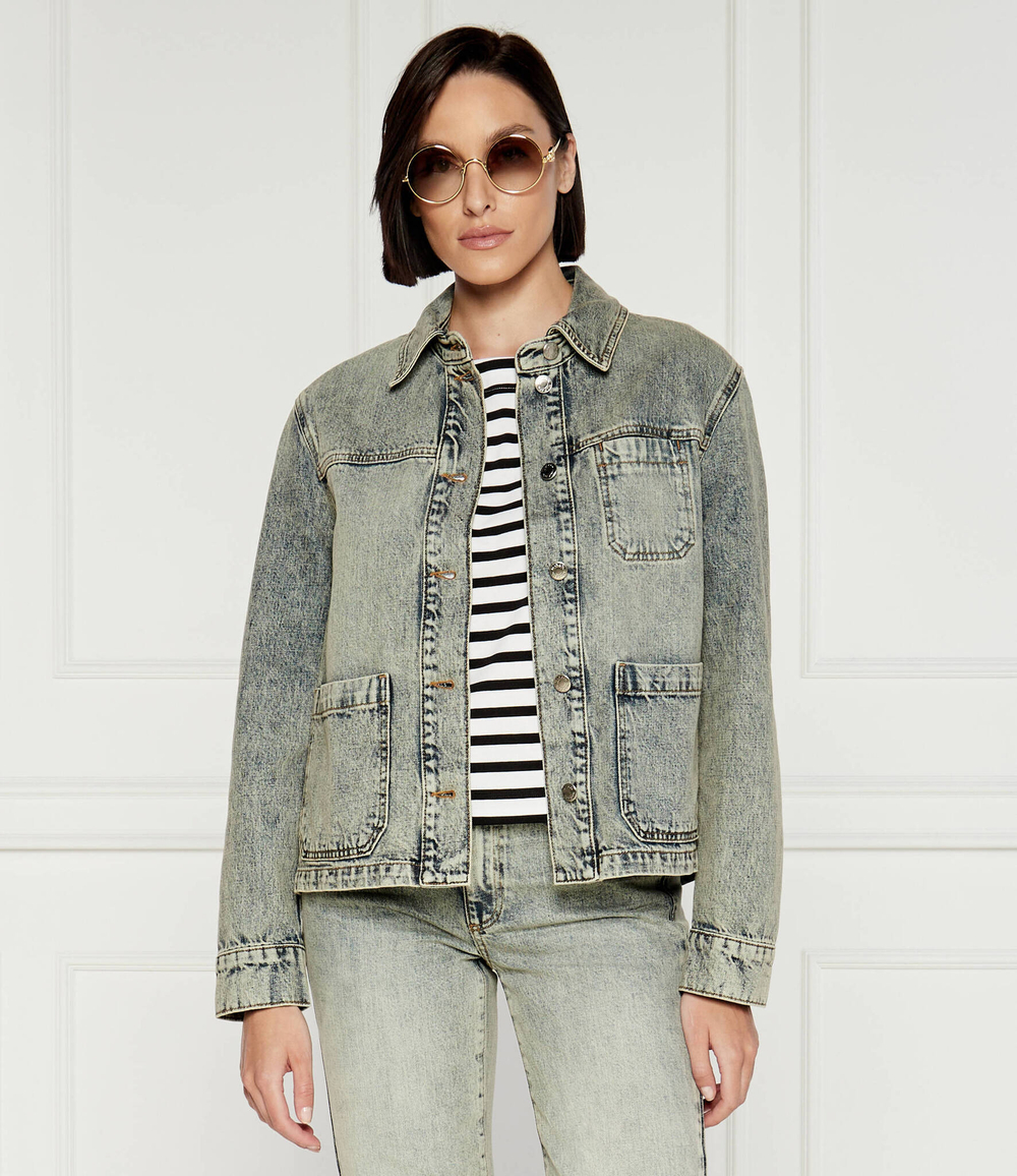 Джинсовая куртка LIBERO MAX&amp;Co. - голубой(6046021)