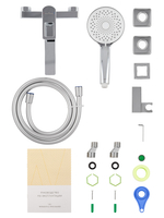 Смеситель для ванны с душем WONZON & WOGHAND FRAME, Хром (WW-88639010-CR)