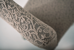 Чехол на стул без оборки Жаккард, цвет Капучино