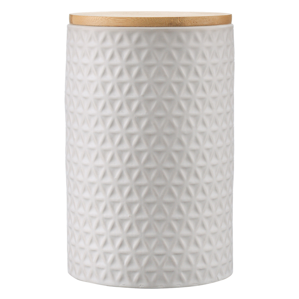 Банка для хранения 1.5л Liberty Jones Farah белая