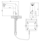 Смеситель для раковины SENSE сенсорный