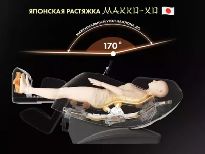 Массажное кресло FUJIMO 氣 FLEXOR F500 Бежевый,Коричневый