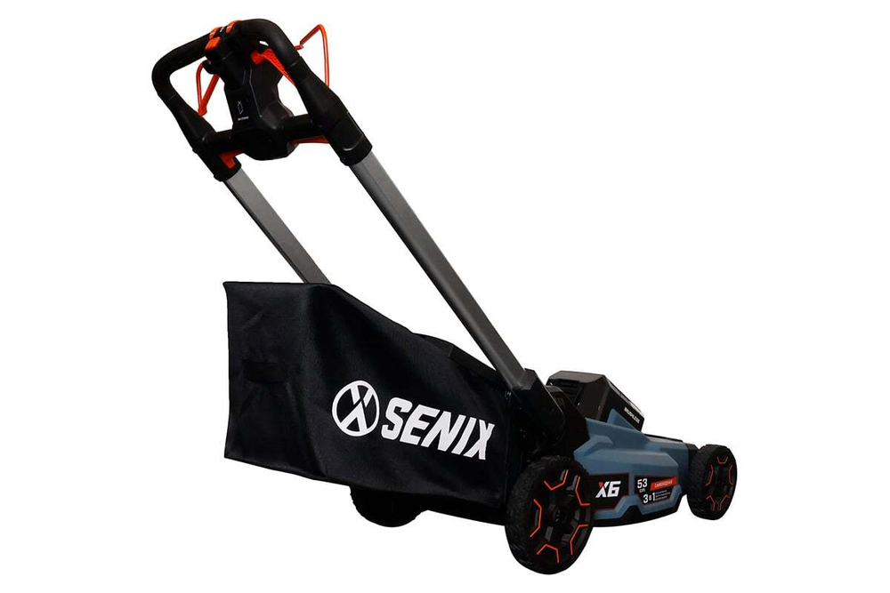 Газонокосилка аккумуляторная самоходная SENIX LPSX6-H-EU, X6 60V, 1акб, зу