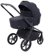 Детская коляска Rant Flex Therm Soft 3 в 1 с автокреслом Cruise Black Midnight Black
