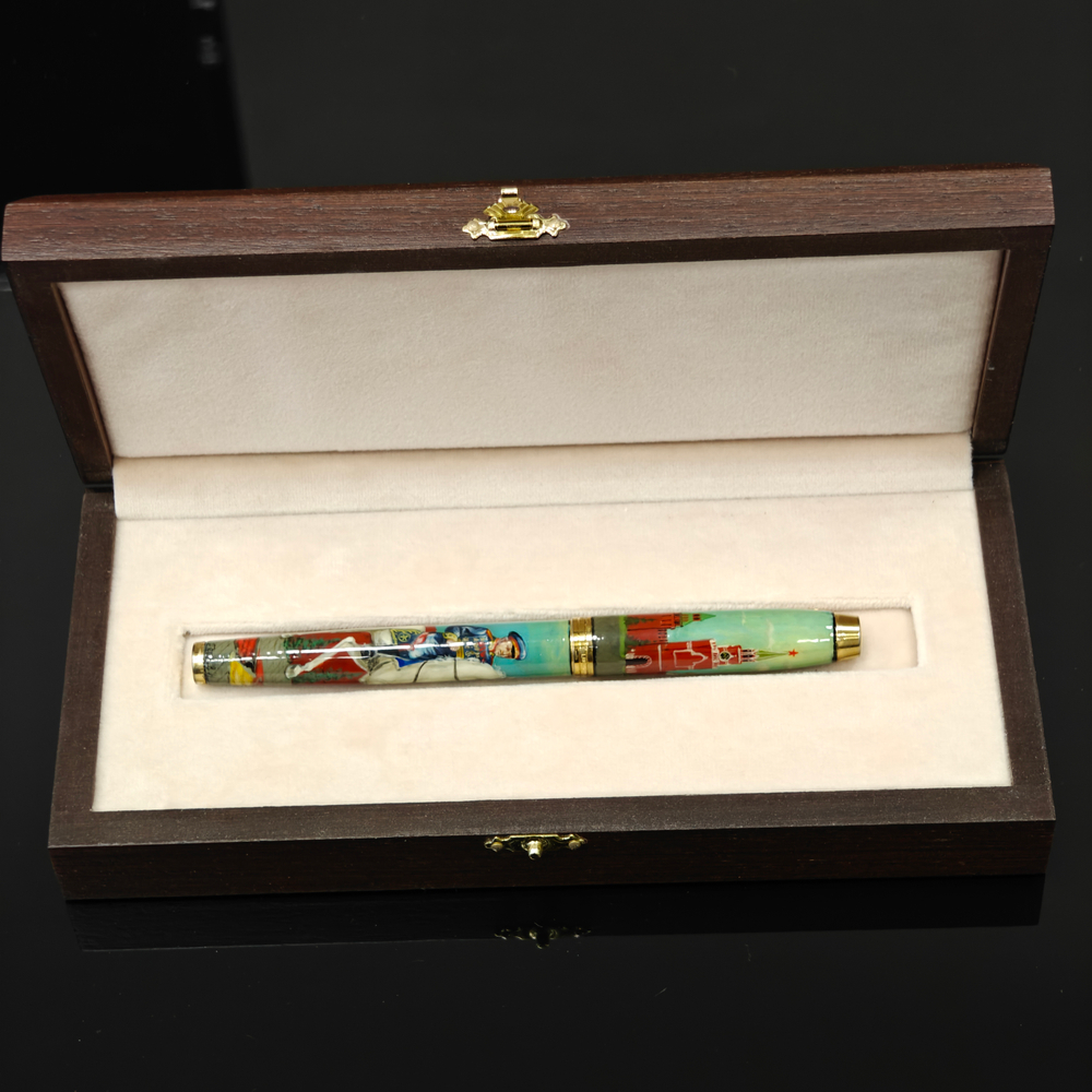 Ручка Parker с росписью Палех "Георгий Жуков"