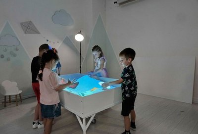 Интерактивный физкультурный комплекс Sandbox 5в1