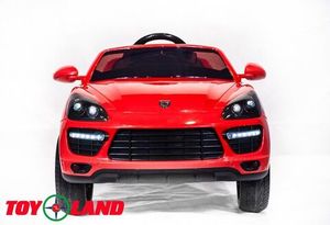 Детский электромобиль Toyland Porsche Cayenne красный