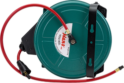 Шланг воздушный на самоскручивающейся катушке 8х12х20 м, Hans, 8606-8020