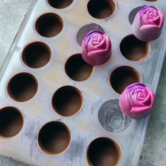 178 | Форма для шоколадных конфет &quot;Цветок&quot; (275*135мм)