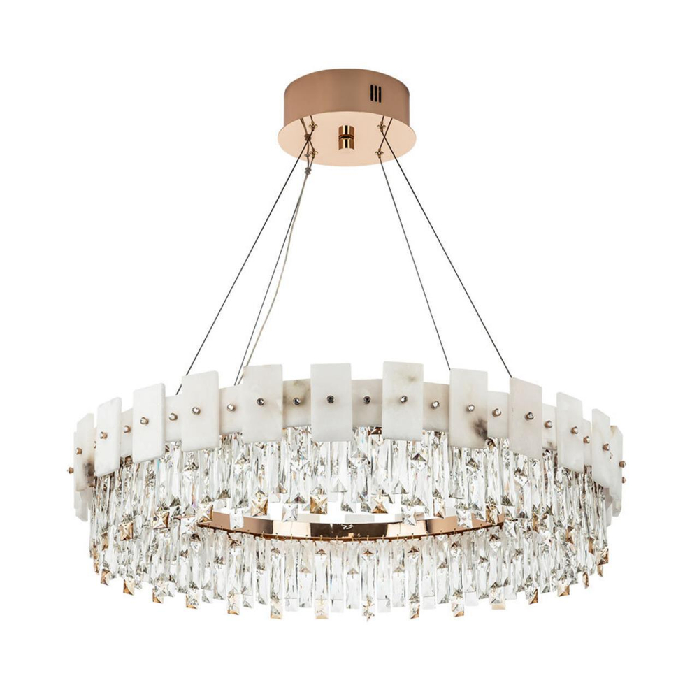 Подвесная светодиодная люстра Modelux ML.6980.800P GD